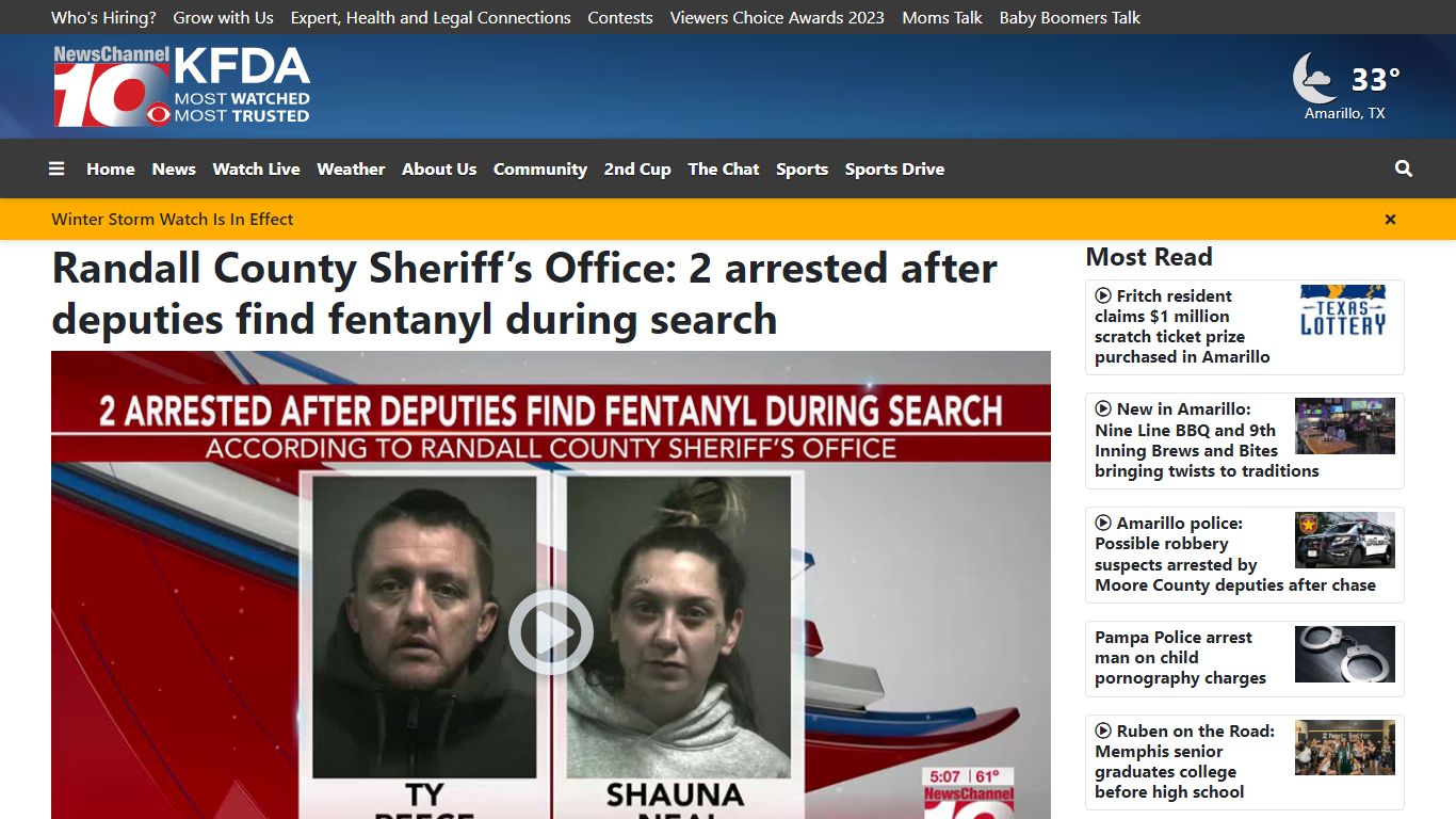 Randall County Sheriff’s Office: 2 arrested after deputies find ...